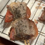 やきとんひなた - 肉巻きトマト