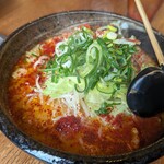 拉麺 喫茶 マルダ - ホルモンラーメン