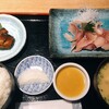 ドライブイン香魚 - 料理写真:川魚定食（鯉のあらい、鮎の甘露煮、鯉こく、ごはん）