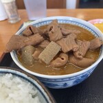 永井食堂 - もつ煮大盛り定食