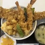 Nihombashi Tendon Kaneko Hannosuke - 江戸前天丼 大盛り