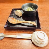 銀平 北新地店 - 付き出し三品