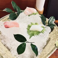 銀平 北新地店 - お造り三種盛り