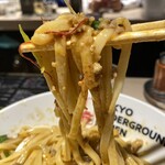 東京アンダーグラウンドラーメン 頑者 - 坦々あえめん