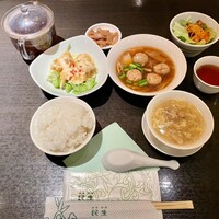 廣東料理 民生 ヒルトンプラザウエスト店 - 選べる1,200円ランチ　海老のマヨネーズソース