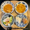 ミモザキッチン - カレー（左上）、豚汁（右上）