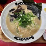 Yakitori Sankyuu - 【なんでんかんでん】 濃厚豚骨ラーメン　1000円