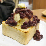 OGAWA COFFEE  - 餡バターとバニラジェラートのもちこトースト