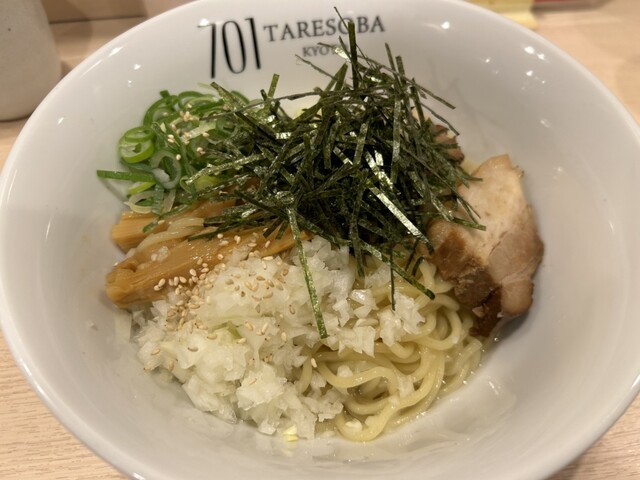 701 TARESOBA KYOTO - 烏丸/油そば・まぜそば | 食べログ