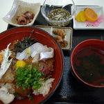 タツザワ ミサキカフェ - 日本海丼＠たつざわ