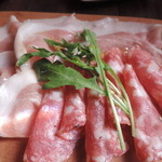 フィレンツェ - サラミ・生ハムの盛り合わせ