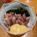 Takase - 「ホタルイカの酢味噌添え」