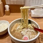 煮干中華そば 鈴蘭 - 味玉煮干中華そば