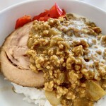 麺屋　たか - チャーシューライスにキーマカレー！病みつきになりそうは美味しさ！