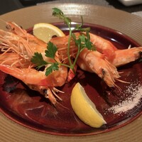 鉄板ダイニング 哲 - 天使の海老！