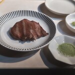 生ホルモン処 おさむちゃん。 - 抹茶塩で　