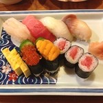 末廣寿司 - 末廣定食 上にぎり