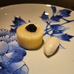 表参道 HYENE - シェフのスペシャリテ 二年熟成メークイーンハルキャビア アンチョビ