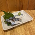 やきとり 虜 - 〆鯖　640円