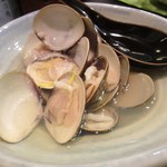 ざっそうあん せと - 蛤の酒蒸し(13.12)