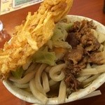 せんしゅう - 肉天うどん590円