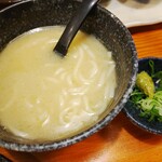 Torikizoku - 宇和島産　真鯛の出し汁うどん～わさび添え～