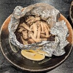 市松 - 茸のホイル焼