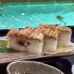 天勝 - 穴子棒ずし（煮）