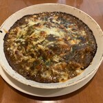 Mahoroba - チーズハンバーグカレードリア　ライス大盛　ハンバーグ増量