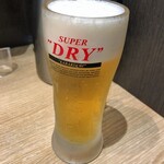 れんげ食堂 Toshu 梅ヶ丘店 - 生ビール