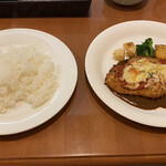 Mahoroba - ホークチーズカツレツ　ライス大盛