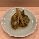 鮨桂太 - ワサビの酢漬け