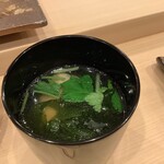 鮨桂太 - マグロ出汁のお澄まし