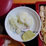 やぶ善 - 薬味。