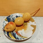 焼鳥 ひら野 - うずら