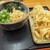 こがね製麺所 - 料理写真:かけ中+揚げ物三種