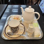 Cafe de KAORI - POTカオリブレントコーヒー（焼き菓子付き）