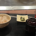 銀座うかい亭 - ガーリックチャーハン