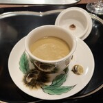 銀座うかい亭 - 栗のポタージュ