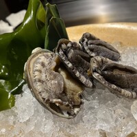 銀座うかい亭 - 綺麗で大きな鮑でした