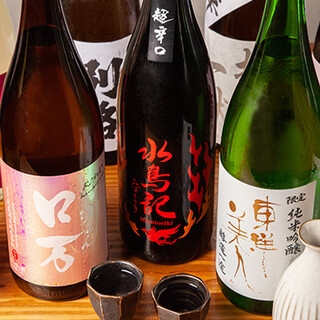 Carefully selected sake from all over the country! Our proud “Dashi Wari” is unique to our restaurant♪