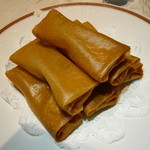 筑紫樓 - 春巻き　※コースと別に注文（2014.1.1x）