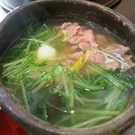 日本料理 みや  - 26年1月　和牛、聖護院大根、鶉卵の汁物