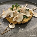 カーサ・デル・チーボ - 猪のフィレ肉のコトレッタ 八幡平マッシュルームとノルチャソース