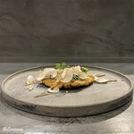 カーサ・デル・チーボ - 猪のフィレ肉のコトレッタ 八幡平マッシュルームとノルチャソース