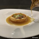 カーサ・デル・チーボ - ズッパ･ディ･ペッシェを注ぎ