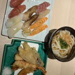 Anago Jiru Shiesaka Kaisen Tempura O-Uesuto - 