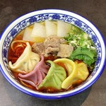 四種水餃子蘭州拉麺