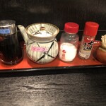 菜 - 卓上調味料