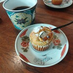 食堂 椿 別館 - お食事をさげてからデザートまでがやたら時間かかるなと思っていましたが、まさかの焼き立てを出して下さいました！作り置きじゃないなんて手前をかけ過ぎていて驚愕です